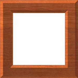 Quarter Round Routed Square Frame 009 A  