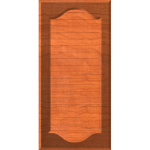 Classic Double-Arched Country Shutter or Door Face