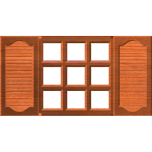 Nostalgic American Country Window 200 A 