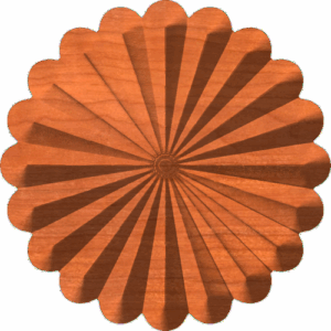 Shell Rosette 20 Lobed