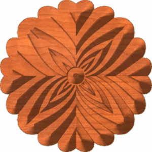 Four Heart Rosette