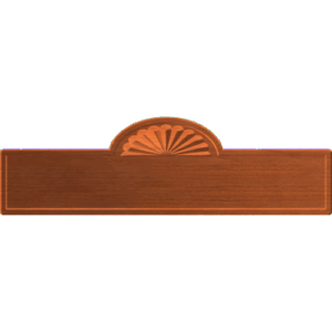 Antique Street Sign Blank