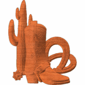 BootsCactusHorseshoes