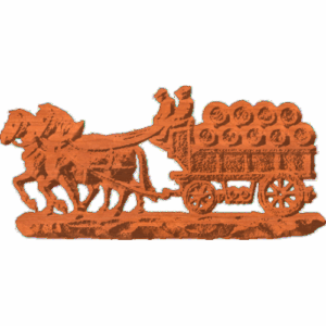 DraftHorseBarrelWagon