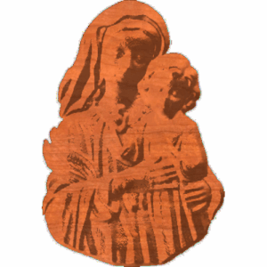 Mary And Baby Jesus Peace