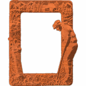 GolferMountainSceneFrame