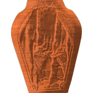 Wolf Vase 1