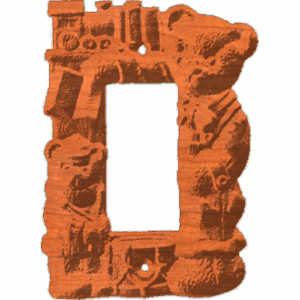 BearDrumTrainLightPlateCover