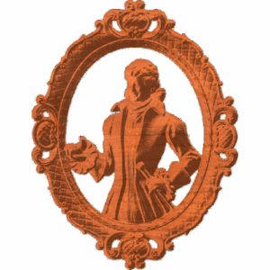 Ornate Man Proposing In Frame