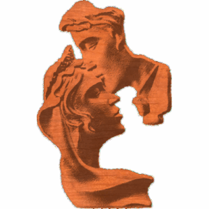 ManKissingHisBride