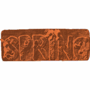 Sign Spring Bunny