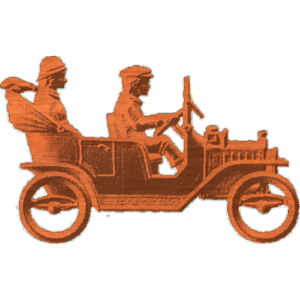 CoupleInOldCar