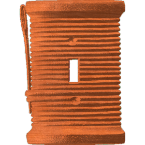Lightswitch Plate - Thread Spool