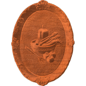 Vegetable Harvest on Plaque