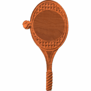 Frame - Tennis Racket And Ball - AB - 001