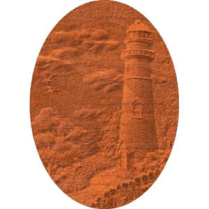 Lighthouse On Oval - AB - 001