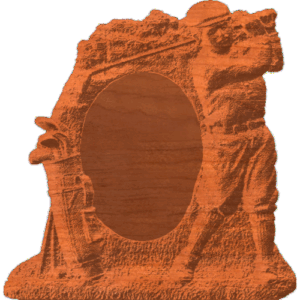 Plaque - Golfer - AB - 001