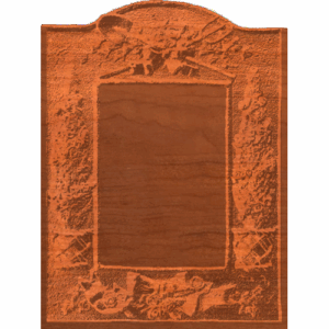 Plaque - Roses - AB - 001