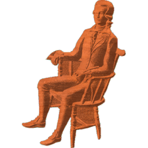 Colonial Man Sitting - AB - 001