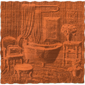 Bathroom Scene - Old Style - AB - 002