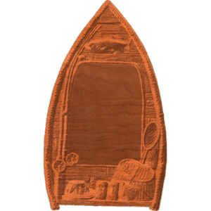 Plaque - Fishing Motiff - AB - 002