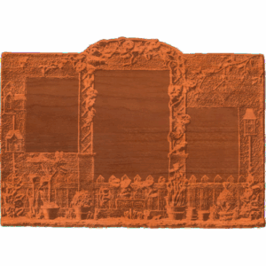 Plaque - Garden Gate - 3 Pics - AB - 001