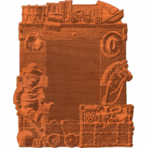 Plaque - Childs Toys - Young Boy - AB - 004