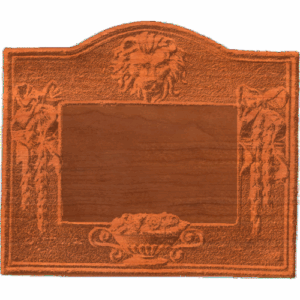 Plaque - Lion Head - AB - 001