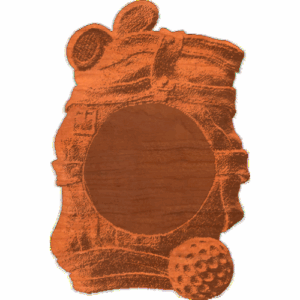 Plaque - Golf Bag - AB - 002