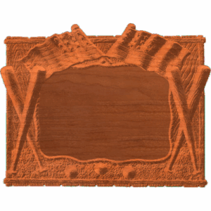 Frame - Baseball Motiff - AB - 003