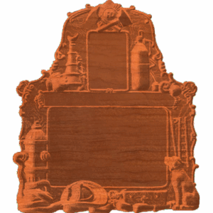 Frame - Fire Fighter Motiff - AB - 002 