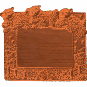Plaque - Sheep Trio - AB - 001