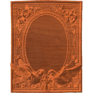 Plaque - Anniversary Or Wedding - With Doves - AB - 001