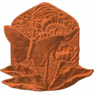 Butterfly On Flowers - AB - 001