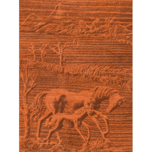 Horse and Colt Scene - No Edge Rise