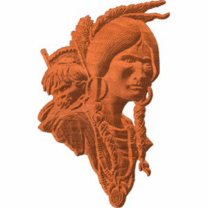 American Indian Woman And Baby - AB - 001
