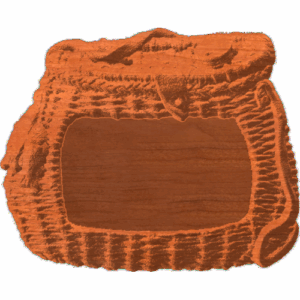 Plaque - Fishing Creel - AB - 002