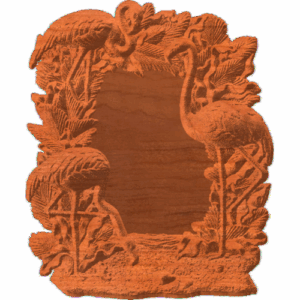 Frame - With Flamingos - AB - 002