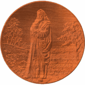 Jesus Holding Child - Disc - AB - 001