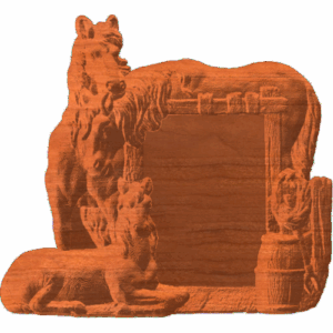 Plaque - Horse Trio - AB - 001