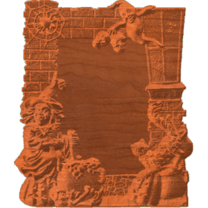 Frame - Halloween Motiff - AB - 001
