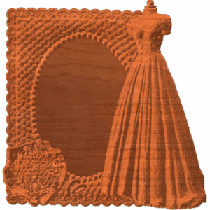 Plaque - Brides Gown - AB - 001