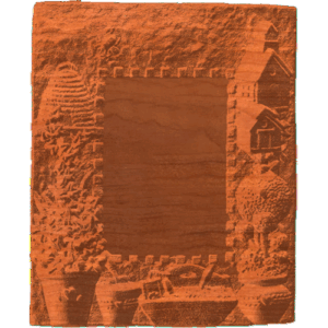 Plaque - Bee Hives And Bird Houses - AB - 001