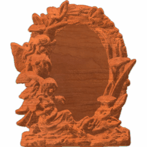 Plaque - Pixies Among The Flowers - AB - 001