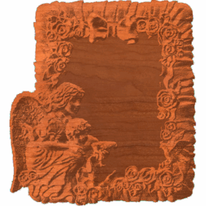 Plaque - Angel And Child - AB - 001