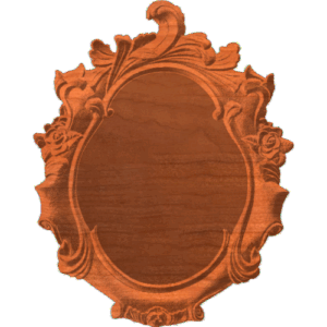 Plaque - Fancy Oval - AB - 002