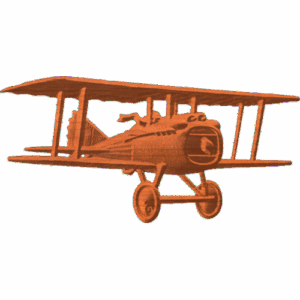 Airplane - Biplane - AB - 001