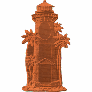 Plaque - Lighthouse - AB - 025A