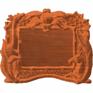 Frame - African Motiff - AB - 001