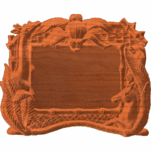 Plaque - African Motiff - AB - 001